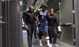 Anthony Edwards był nieobecny przez tydzień lub dwa… świetny moment!