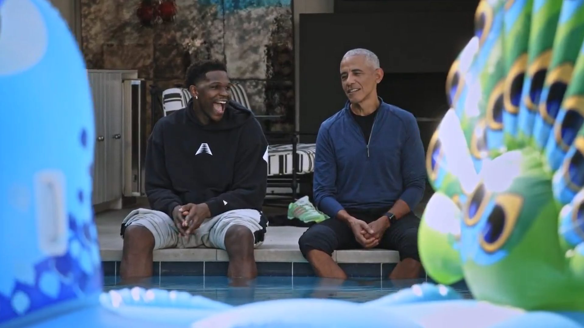 Kiedy Anthony Edwards mierzy się z… Barackiem Obamą w pojedynku jeden na jednego