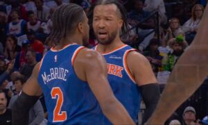 Strzelając za trzy punkty, Knicks pokonują Sixers (144-114) i kwalifikują się do finału konferencji!
