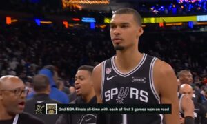 Dominujący Victor Wembanyama (32 punkty) ponownie uruchamia maszynę Spurs!