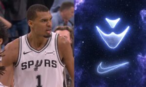 Victor Wembanyama kontynuuje prace nad Nike: logo i charakterystycznymi butami dla Aliena!