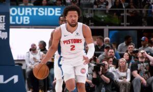 Aby osiągnąć nowy kamień milowy, Cade Cunningham zyskał wysokość