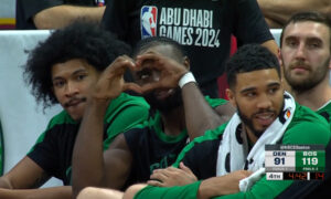 Jayson Tatum składa hołd Jaylenowi Brownowi i uspokaja plotki: „Kocham tego gościa”
