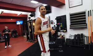 Klay Thompson chce zapisać się w historii Heat dzięki celnym zdobyciom trzech punktów