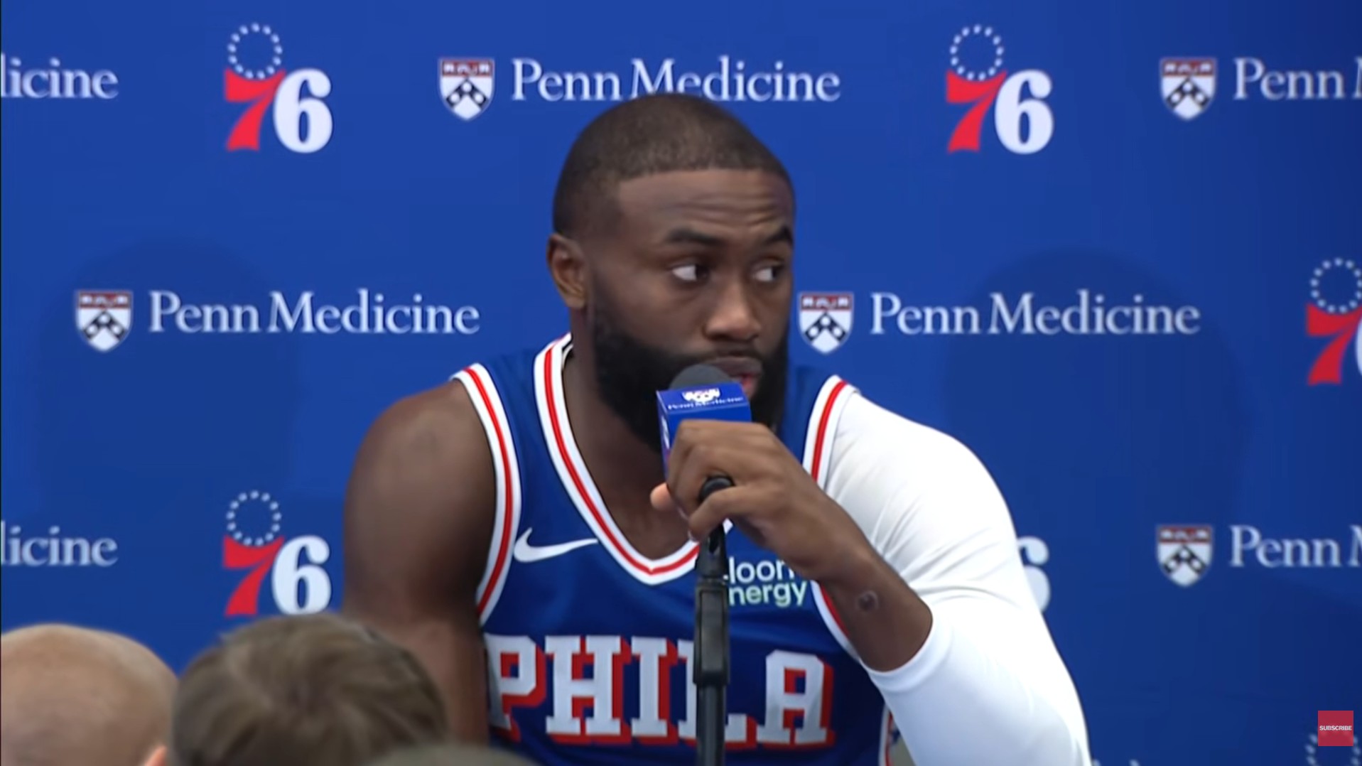 „Następne pytanie”: Jaylen Brown nie chce nazwać Sixers alfa