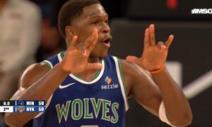 Anthony Edwards: 26 punktów w 25 minut przeciwko Knicks, efekt LaMelo Ball?