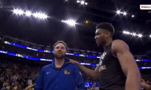 Giannis Antetokounmpo, „niesamowity człowiek”, który poruszył Klaya Thompsona