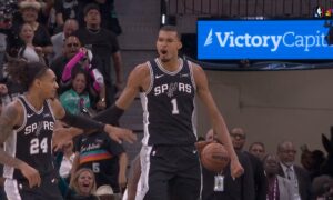 Spurs dominują nad Jazzem po dogrywce (117-111): 36 punktów dla Victora Wembanyamy