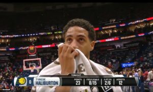 Tyrese Haliburton wrócił wczoraj wieczorem i to była radość