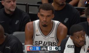 „Może za dużo myślę”: Victor Wembanyama nie był sam w meczu przeciwko Thunder